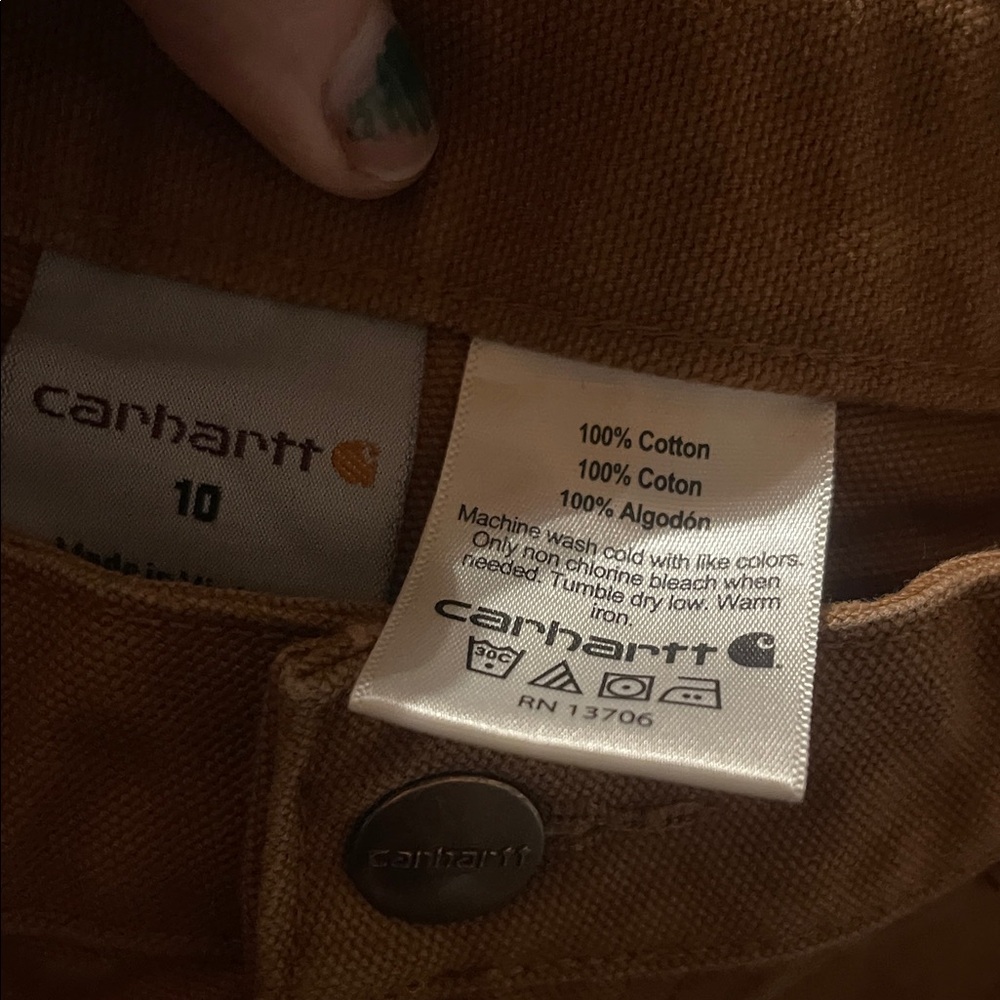 Carhartt Tan Cotton Apparel
